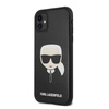 Karl Lagerfeld Silicone Ikonik Karl`s Head - Etui iPhone 11 (czarny)